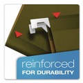 File Folders | Pendaflex RCY4152 1/5 SGR 1/5-Cut Tabs Letter Size Earthwise 100% Recycled Colored Hanging File Folders - Green (25/Box) image number 1