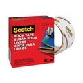 Back to School Sale | Scotch 845 2 in. x 15 yds 3 in. Core Book Tape - Clear (1-Roll) image number 5