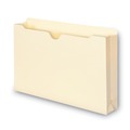 File Jackets & Sleeves | Smead 75607 Straight Tab 100% Recycled Top Tab File Jackets - Legal, Manila (50/Box) image number 1
