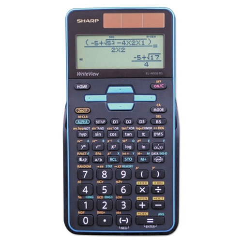 Calculators | Sharp ELW535TGBBL 16-Digit LCD Scientific Calculator with 422 Functions image number 0