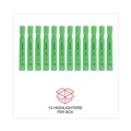 Highlighters | Universal UNV08862 Chisel Tip Fluorescent Green Ink Green Barrel Desk Highlighters (1 Dozen) image number 6