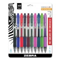 Pens | Zebra 46881 0.7 mm Sarasa Dry Gel X20 Gel Pen - Medium/Assorted Ink and Barrel Colors (10/Set) image number 0