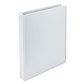 File Folders | Samsill 16937 1 in. Capacity 11 x 8.5 Earth's Choice Plant-Based D-Ring View Binder, 3 Rings - White image number 0