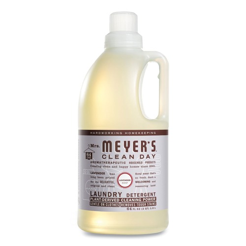 Cleaners & Chemicals | SC Johnson 370730 64 oz. Bottle Lavender Scent Liquid Laundry Detergent (6/Carton) image number 0