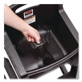 Office Chairs | Rubbermaid Commercial FG780508BLA Sturdy Chair Youth Seat with Casters Black image number 2