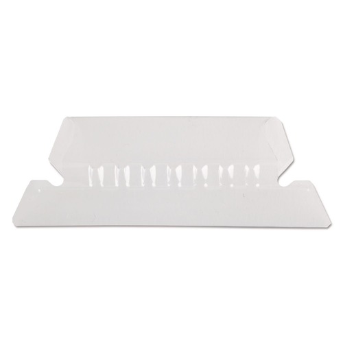File Folders | Pendaflex 42 2 in. Wide 1/5-Cut Transparent Colored Tabs for Hanging File Folders - Clear (25/Pack) image number 0