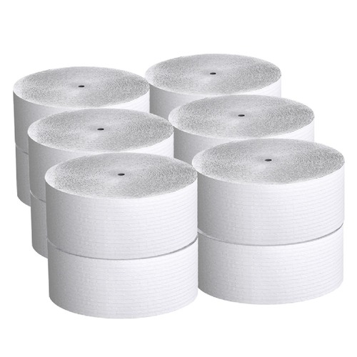  | Scott 07005 Essential 3.75 in. x 2300 ft. Septic Safe Coreless JRT - White (12 Rolls/Carton) image number 0