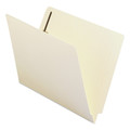 File Folders | Smead 34110 End Tab 11-pt Manila Fastener Folders with Reinforced Straight Tabs - Letter Size/Manila Exterior (50/Box) image number 1