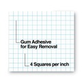 Notebooks & Pads | Universal UNV20631 8.5 in. x 11 in. Quadrille-Rule Glue Top Pads (1-Dozen) image number 6