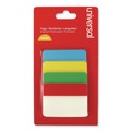 Sticky Notes & Post it | Universal UNV99021 Self-Stick 2 in. Index Tabs - Assorted Colors (40/Pack) image number 0