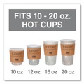  | Eco-Products EG-2000 Ecogrip Hot Cup Sleeves - Renewable and Compostable (1300/Carton) image number 5