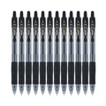 Just Launched | Pilot 31020 G2 Premium Retractable 0.7 mm Gel Ink Pen - Fine, Black (Dozen) image number 3