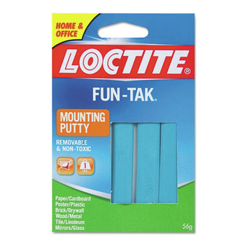  | Loctite 1270884 Fun-Tak 2 oz. 6 Strips Repositionable and Reusable Mounting Putty