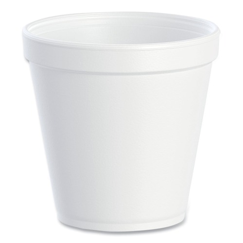 Just Launched | Dart 16MJ20 16 oz. Squat Foam Containers - White (500/Carton) image number 0