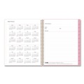Notebooks & Pads | Blue Sky 137264 11 in. x 8.5 in. 12-Month (Jan to Dec): 2026 Mimi Pink Monthly Planner - Floral Artwork, Pink/Blue/Rose Cover image number 4