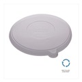 Food Trays, Containers, and Lids | Eco-Products EP-BLRLID 7.93 in. x 0.6 in. Worldview 100% Recycled Content Lid - Clear (400/Carton) image number 7