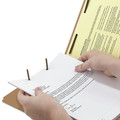 File Folders | Smead 14837 0.75 in. Expansion 1/3-Cut Top Tab 2-Fastener Folders - Letter Size/Kraft Exterior (50/Box) image number 2