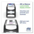 Paper Towel Holders | Tork 7432000 Xpressnap Fit 4.8 x 12.8 x 5.6 Countertop Napkin Dispenser - Black image number 5
