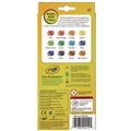 Pencils | Crayola 684412 3.3 mm 2B Erasable Color Pencil Set - Assorted Lead and Barrel Colors (12/Box) image number 2