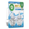 Odor Control | Air Wick 62338-79717 0.67 oz. Scented Oil Refill - Fresh Water (6/Carton) image number 2