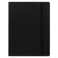 Notebooks & Pads | Filofax B115007U 8.25 in. x 5.81 in. Sheets 1-Subject Medium/College Rule Notebook - Black image number 0