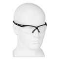 Safety & First Aid | Ansell 3000354 Nemesis Safety Glasses - Black Frame/Clear Lens image number 3