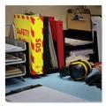 Binders | Avery 77714 11 in. x 8.5 in. 3-Ring UltraDuty Safety Data Sheet Binders Bundle with 3 in. Capacity - Yellow/Red image number 3