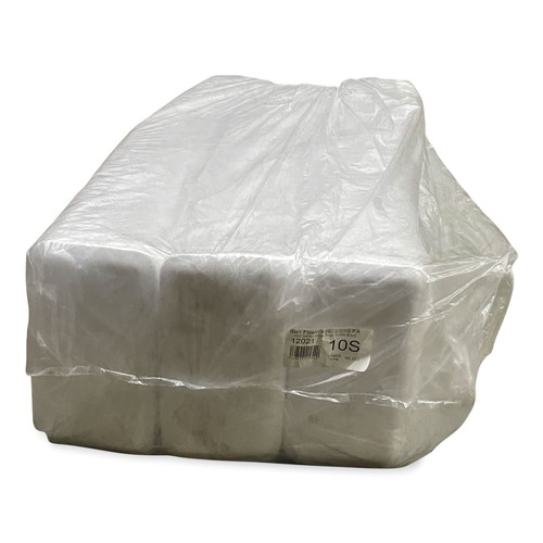 Food Trays, Containers, and Lids | GEN 10SWH 10.93 in. x 5.75 in. x 0.63 in. No. 10S Foam Meat Trays - White (500/Carton) image number 0
