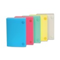 Sheet Protectors | C-Line 58335 5.38 in. x 1.25 in. x 3.5 in. Polypropylene Index Card Case - Assorted Colors image number 1