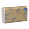 Paper Towels and Napkins | Scott 01510 10.13 in. x 13.15 in. 1-Ply Essential C-Fold Towels - White (12 Packs/Carton) image number 1