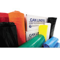 Just Launched | Inteplast Group S386012K 60-Gallon 12 Microns 38 in. x 60 in. High-Density Interleaved Commercial Can Liners - Black (200-Piece/Carton) image number 2