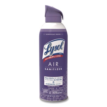ODOR CONTROL | LYSOL Brand 19200-99394 Air Sanitizer Spray, Light Breeze, 10 oz Aerosol Spray