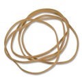 Rubber Bands | Universal UNV00418 Size 18 Rubber Bands with 0.04-in Gauge - Beige (400/Pack) image number 1