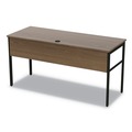Office Desks & Workstations | Linea Italia LITUR601NW Urban Series 59 in. x 23.75 in. x 29.5 in. Workstation - Natural Walnut image number 4