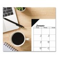Bulletin Boards | House of Doolittle 124-02 22 in. x 17 in. 12-Month (Jan-Dec) 2026 Recycled One-Color Refillable Monthly Desk Pad Calendar - White/Black image number 3