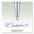 Pens | Parker 1950371 Parker Medium Conical Tip Ballpoint Pens Refill - Blue Ink image number 3
