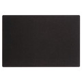 Bulletin Boards | Quartet 7684BK 48 in. x 36 in. Oval Office Fabric Board - Black Surface image number 0