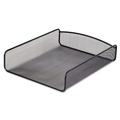 Office Filing Cabinets & Shelves | Safco 3272BL 9.25 in. x 11.75 in. x 2.5 in. 1 Section Letter Size Files Onyx Desk Tray - Black image number 0