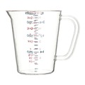 Food Service | Carlisle 4314307 1-Quart Commercial Plastic Measuring Cup - Clear image number 1