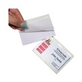Laminating Supplies | C-Line 92823 2 in. x 3 in. Self-Laminating Magnetic Style Name Badge Holder Kit - Clear (20/Box) image number 4