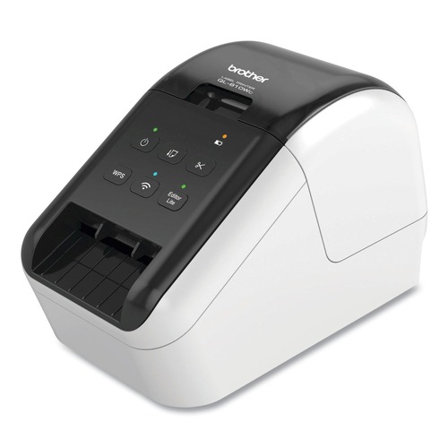 Label Makers | Brother QL810WC QL-810WC 5 in. x 5.7 in. x 9.2 in. 110 Labels/min Print Speed Ultra Fast Label Printer image number 0