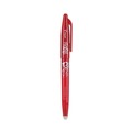 Pens | Pilot 31552 0.7 mm Fine FriXion Ball Erasable Stick Gel Pen - Red Ink, Red Barrel (1-Dozen) image number 3