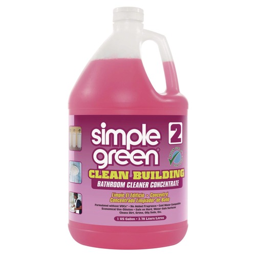 All-Purpose Cleaners | Simple Green 1210000211101 Clean Building 1-Gallon Bathroom Cleaner Concentrate - Unscented image number 0