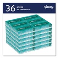 Tissues | Kleenex 21400 2-Ply Facial Tissues - White (100 Sheets/Box, 36 Boxes/Carton) image number 2