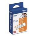 Labels | Brother P-Touch TZEAF231 0.47 in. x 26.2 ft. TZ Photo-Safe Tape Cartridge for P-Touch Labelers - Black on White image number 2