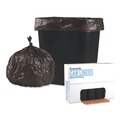 Trash & Waste Bins | Boardwalk H4832RKKR01 24 in. x 32 in. 16 gal. 0.35 mil. Low-Density Waste Can Liners - Black (500/Carton) image number 1
