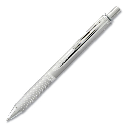 Pens | Pentel BL407-A 0.7 mm EnerGel Alloy RT Gel Pen - Medium/Black Ink/Chrome Barrel image number 0