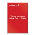 Laminating Supplies | Universal UNV84680 6.5 in. x 4.38 in. 5 mil Laminating Pouches - Gloss Clear (100/Box) image number 2