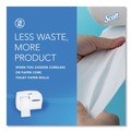 Paper Towels and Napkins | Scott 09605 11 1/10 in. x 6 in. x 7 5/8 in. Essential Coreless SRB Tissue Dispenser - White image number 1
