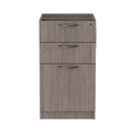 Office Filing Cabinets & Shelves | Alera ALEVA532822GY Valencia Series 15.63 in. x 20.5 in. x 28.5 in. Legal/Letter 3-Drawer Full Pedestal File - Gray image number 0